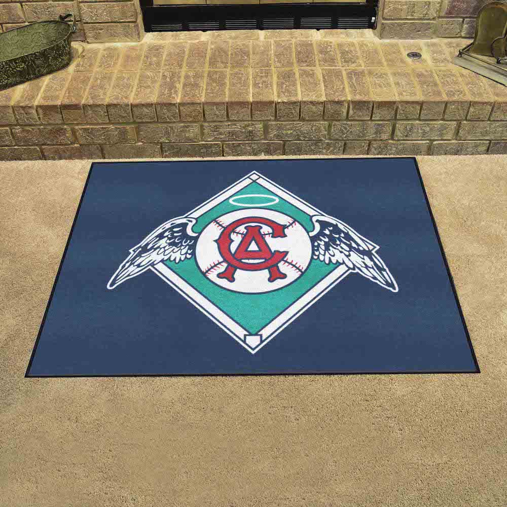 California Angels MLBCC Vintage ALL STAR 34 x 45 Floor Mat Throwback Logo