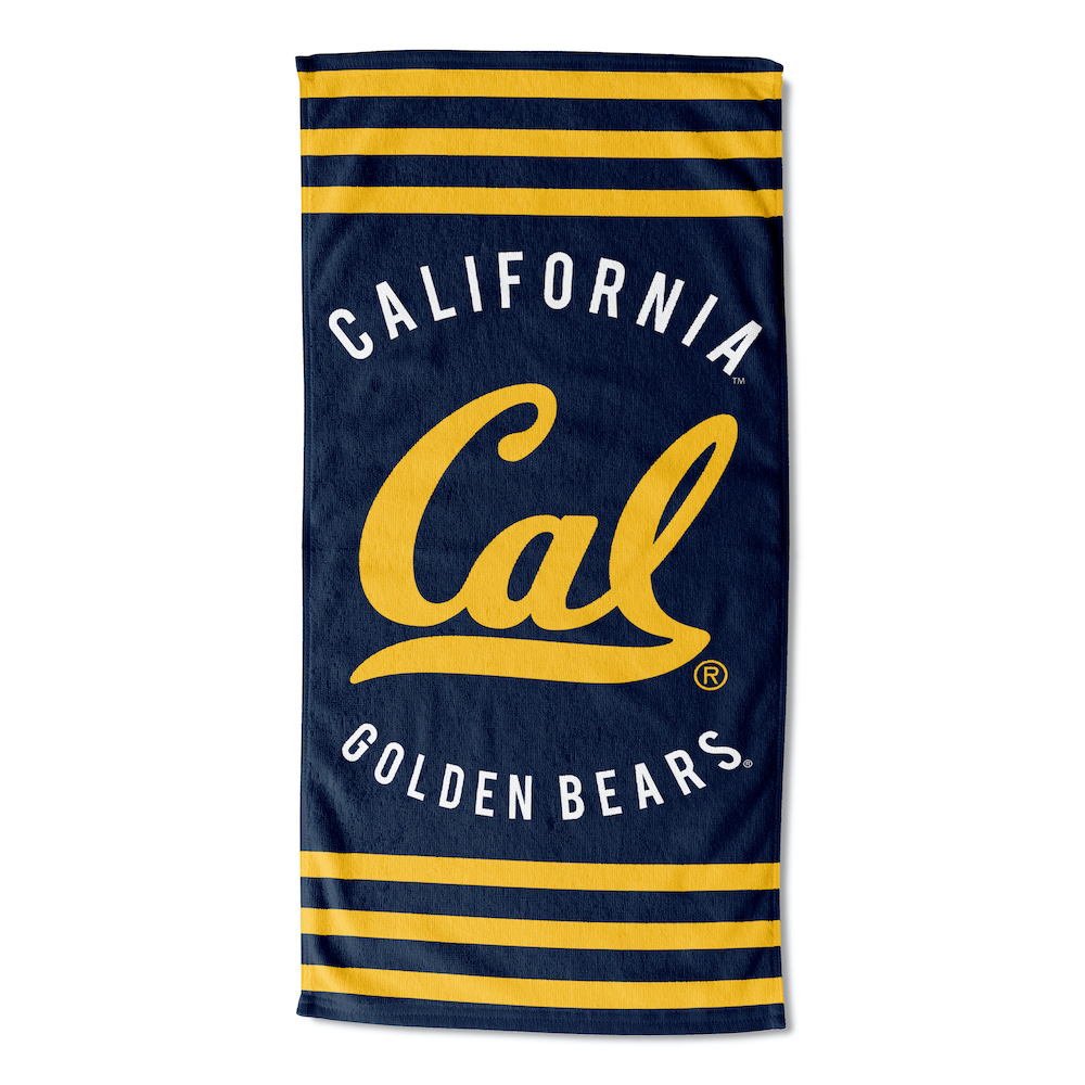 California Golden Bears Beach Towel