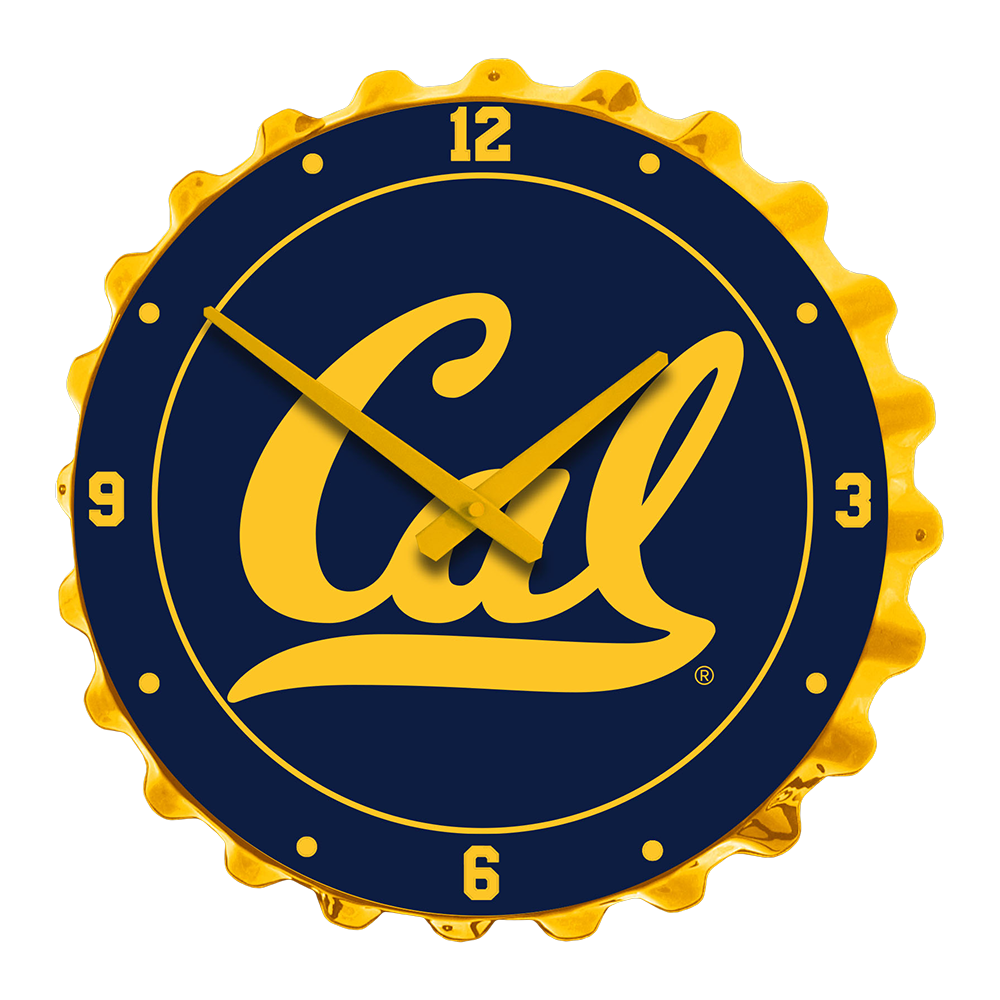 California Golden Bears Bottle Cap Wall Clock