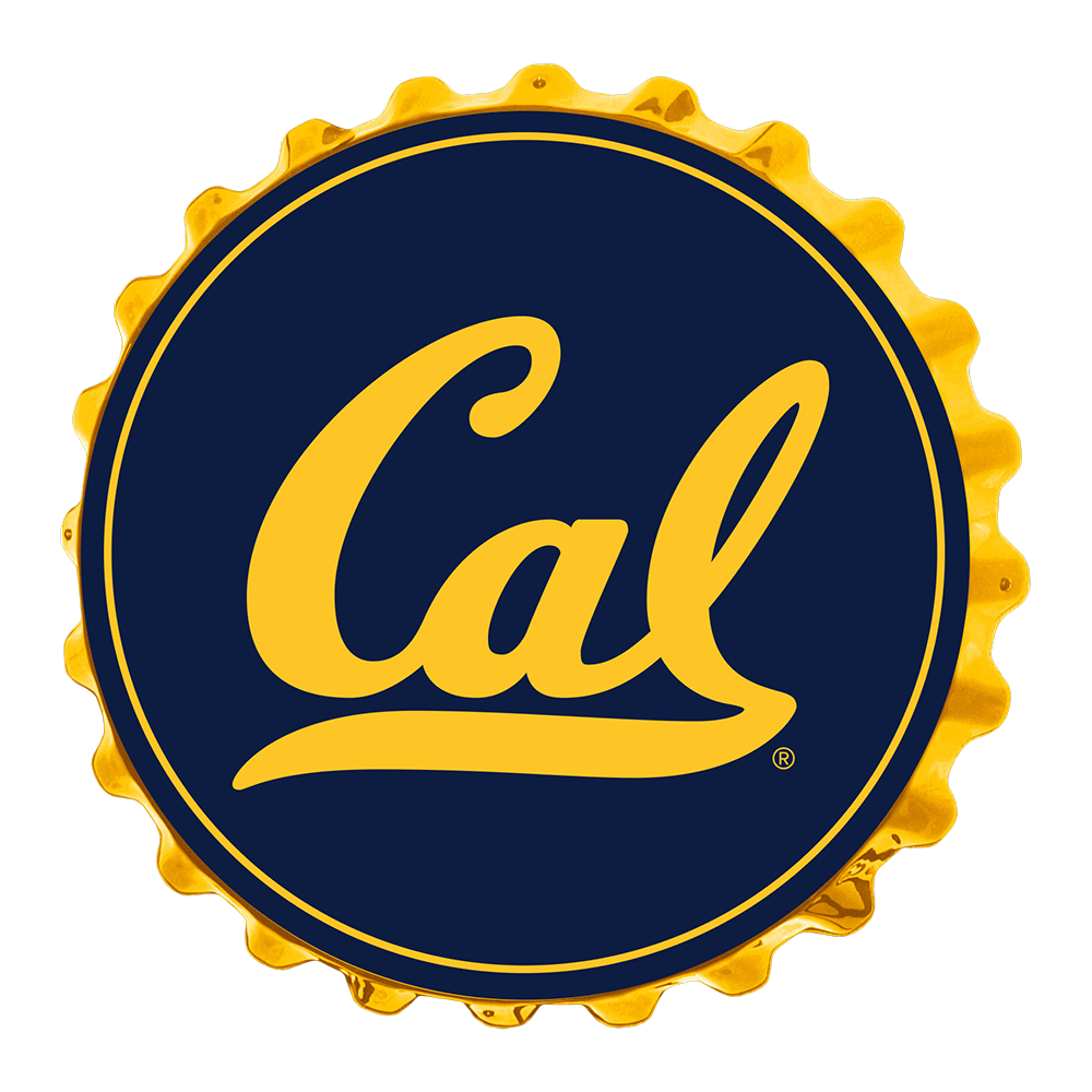 California Golden Bears Bottle Cap Wall Sign