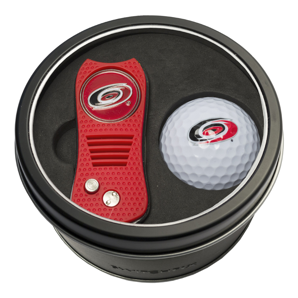 Carolina Hurricanes Switchblade Divot Tool and Golf Ball Gift Pack