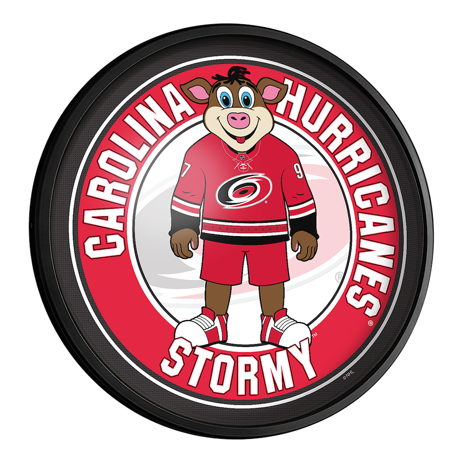 Carolina Hurricanes MASCOT Slimline LED Wall Sign