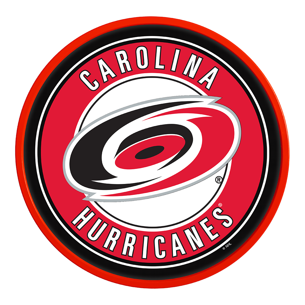 Carolina Hurricanes Modern Disc Wall Sign