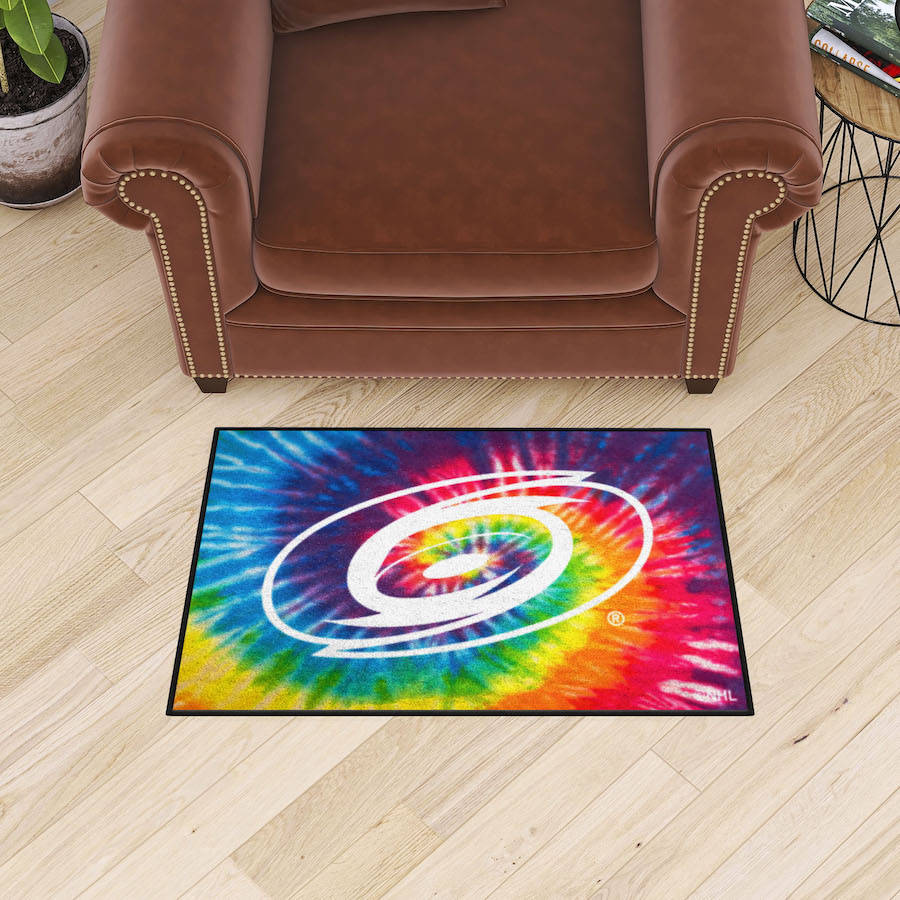 Carolina Hurricanes TIE-DIE 20 x 30 Starter Floor Mat