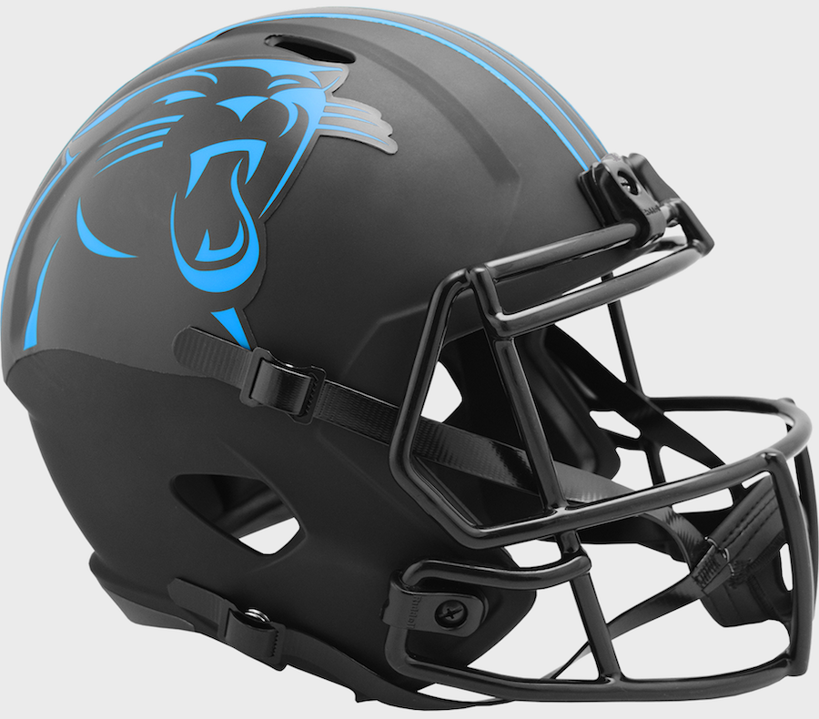 Carolina Panthers ECLIPSE Full Size Replica Football Helmet