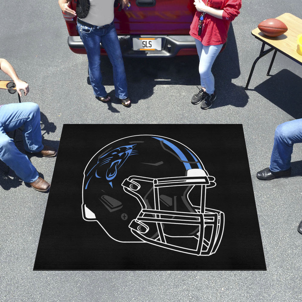 Carolina Panthers TAILGATER 60 x 72 Rug - Alternate Helmet