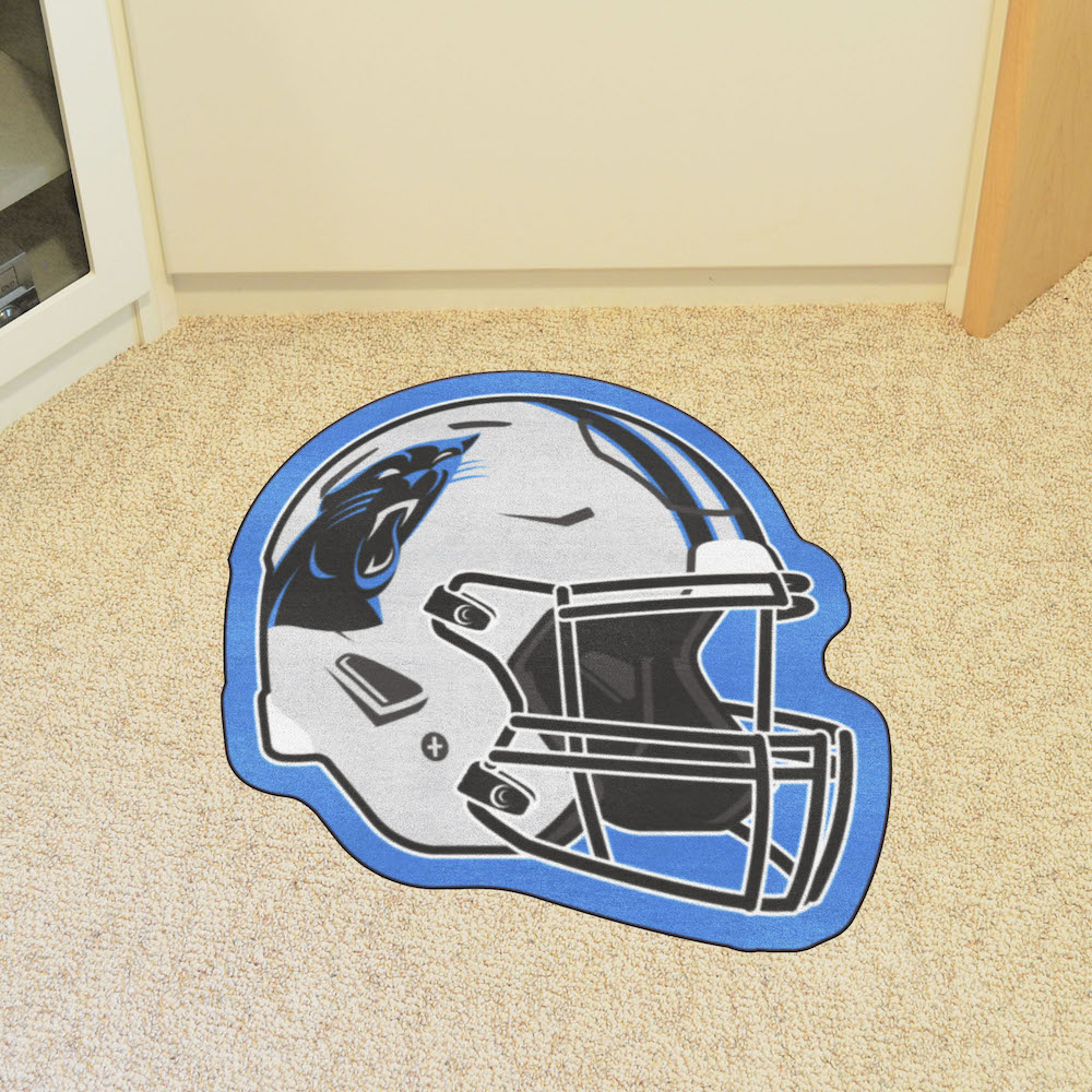 Carolina Panthers NFL HELMET Mascot Mat