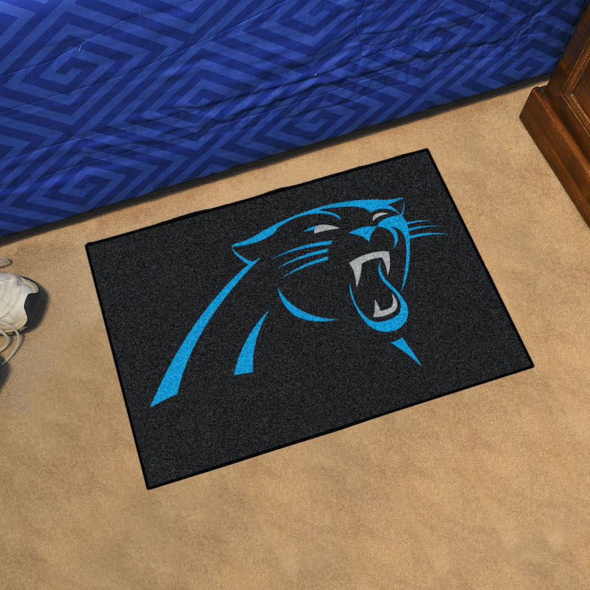 Carolina Panthers 20 x 30 STARTER Floor Mat - Logo
