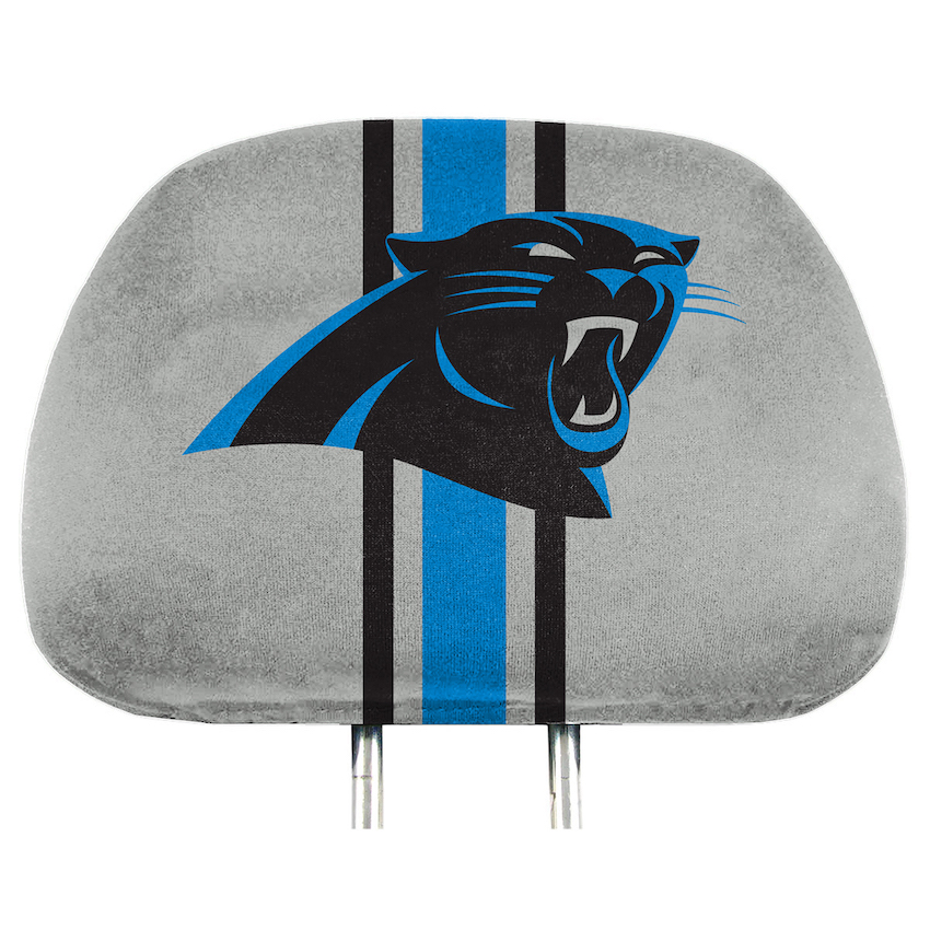Carolina Panthers Printed Head Rest Covers