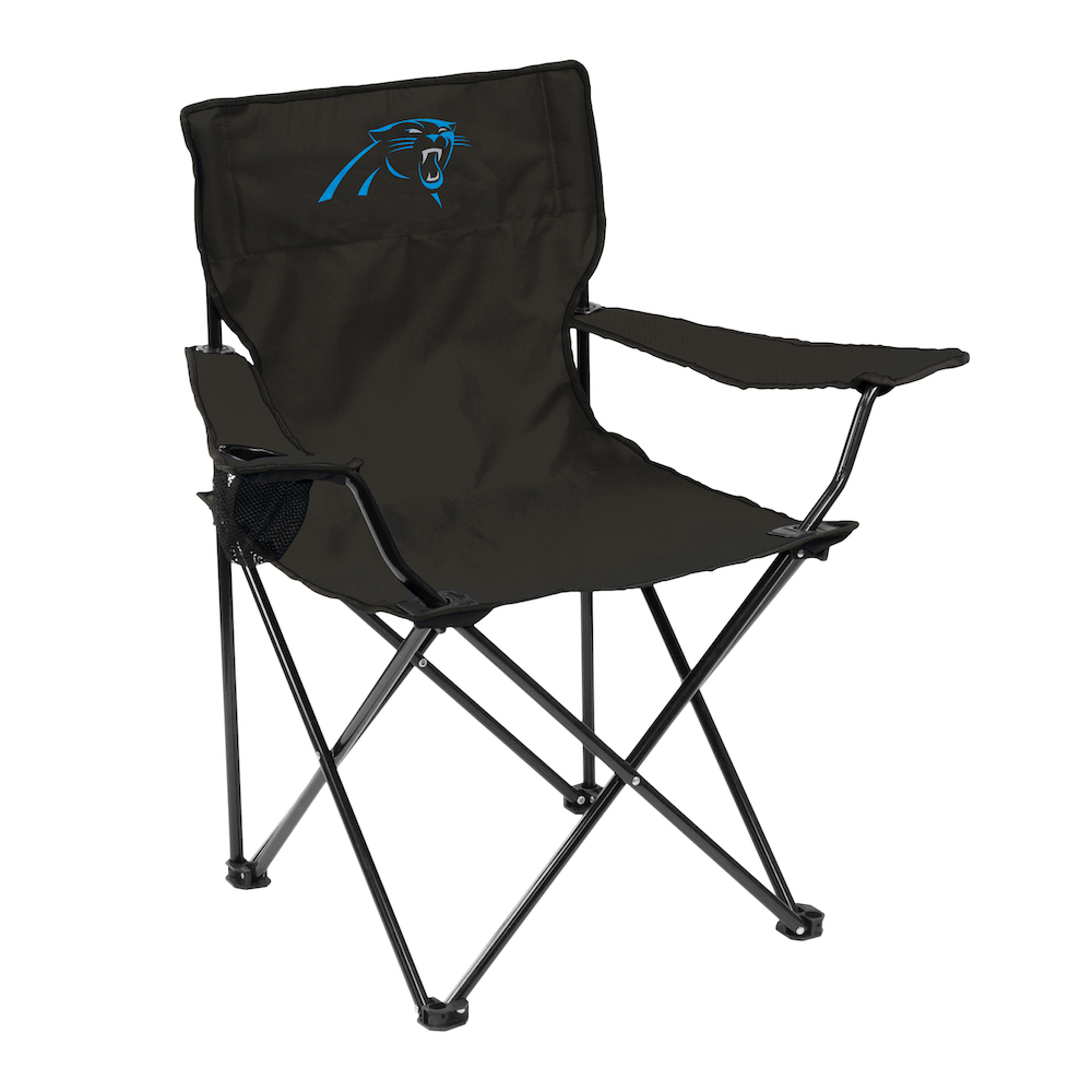 Carolina Panthers QUAD style logo folding camp chair
