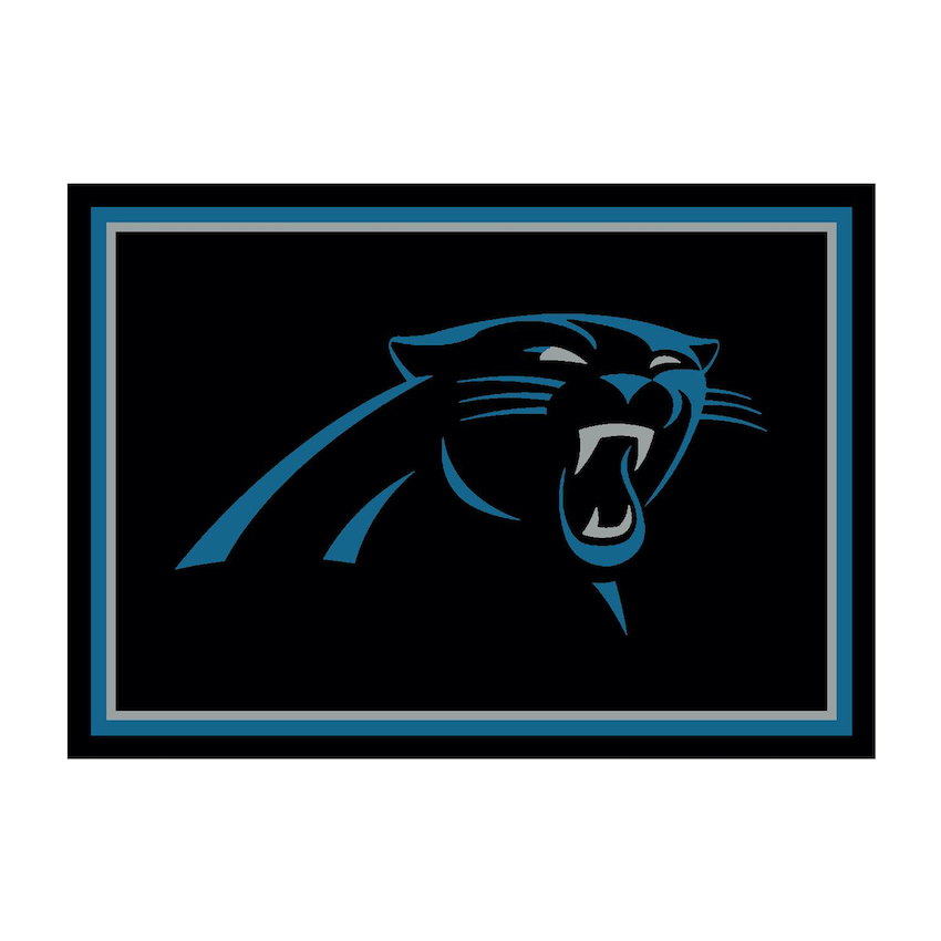 Carolina Panthers 6 X 8 SPIRIT Rug