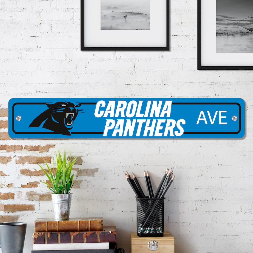 Carolina Panthers Street Sign