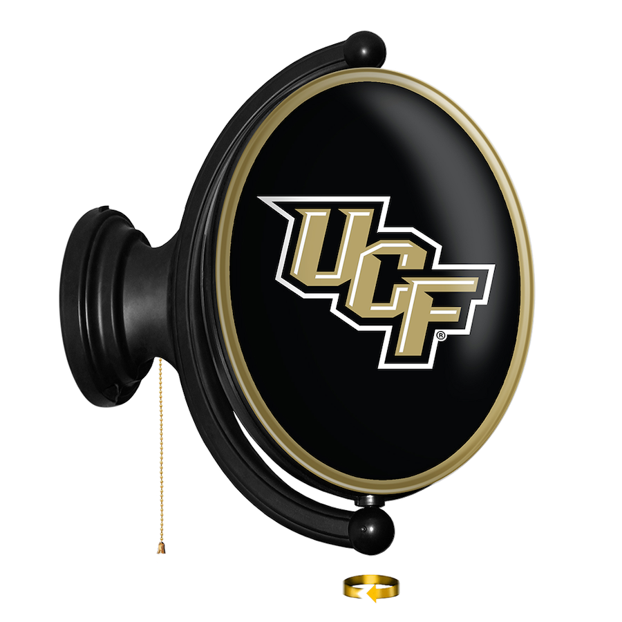 Central Florida Knights LED Rotating Wall Sign ~ OVAL