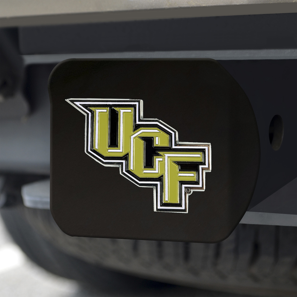 Central Florida Knights Black and Color Trailer Hitch Cover