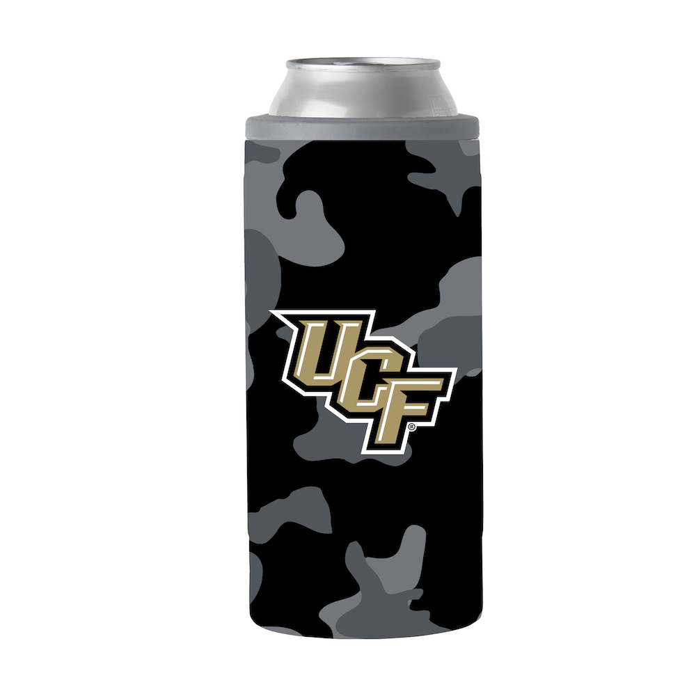 Central Florida Knights Camo Swagger 12 oz. Slim Can Coolie