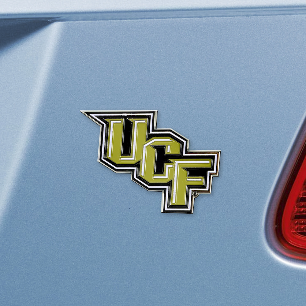 Central Florida Knights Color Metal Auto Emblem