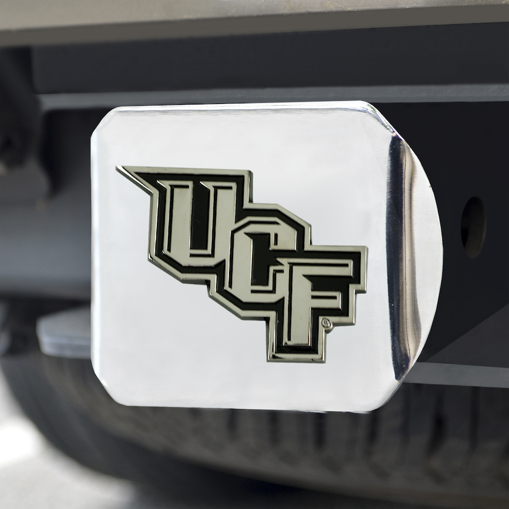 Central Florida Knights Chrome Trailer Hitch Cover