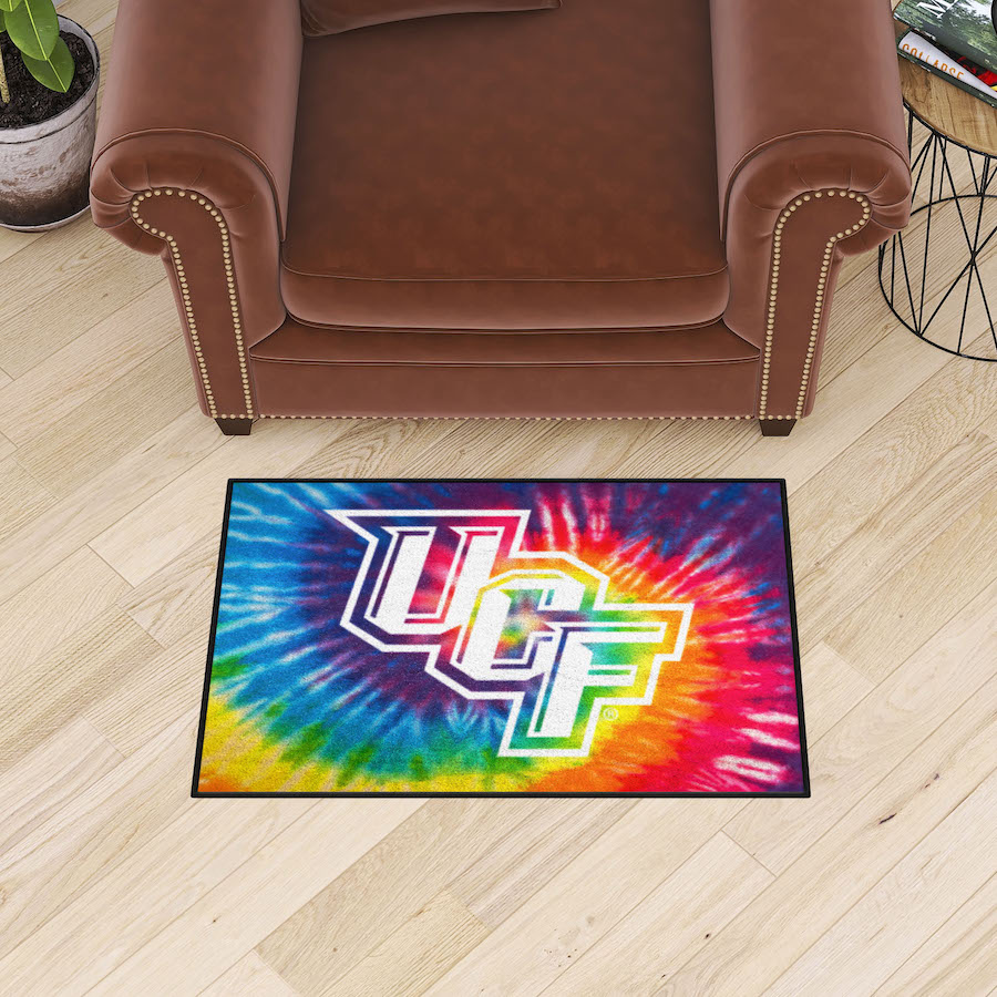 Central Florida Knights TIE-DIE 20 x 30 Starter Floor Mat