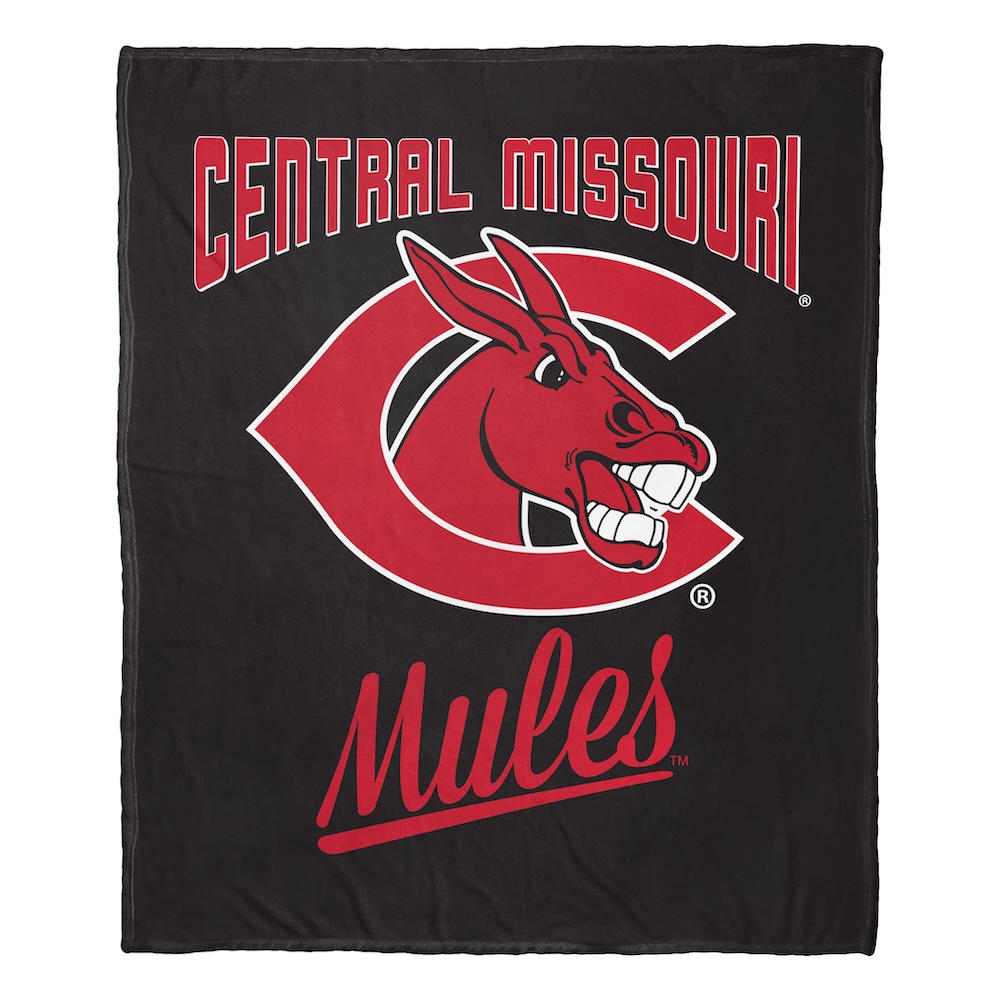 Central Missouri Mules ALUMNI Silk Touch Throw Blanket 50 x 60 inch