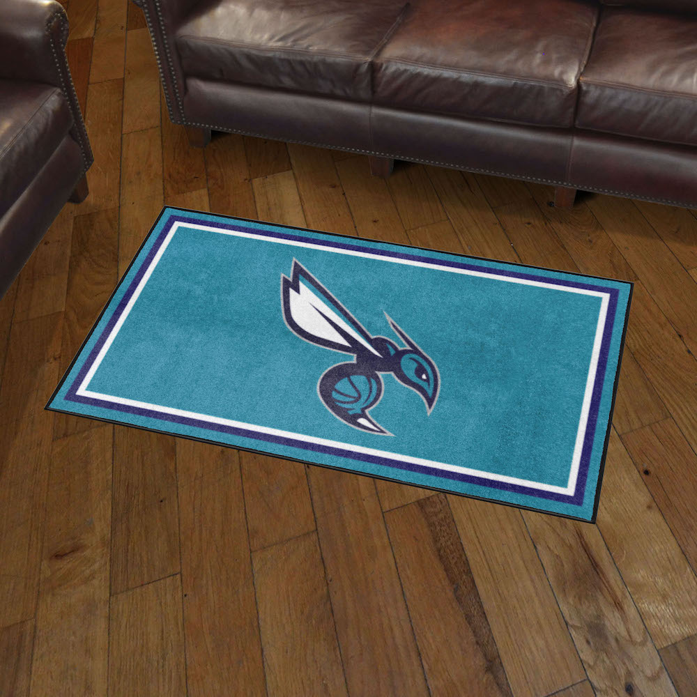 Charlotte Hornets 3x5 Area Rug - 2nd Logo