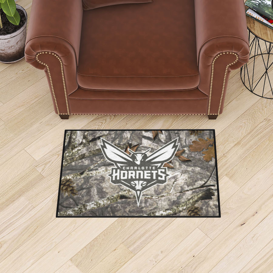 Charlotte Hornets CAMO 20 x 30 Starter Floor Mat
