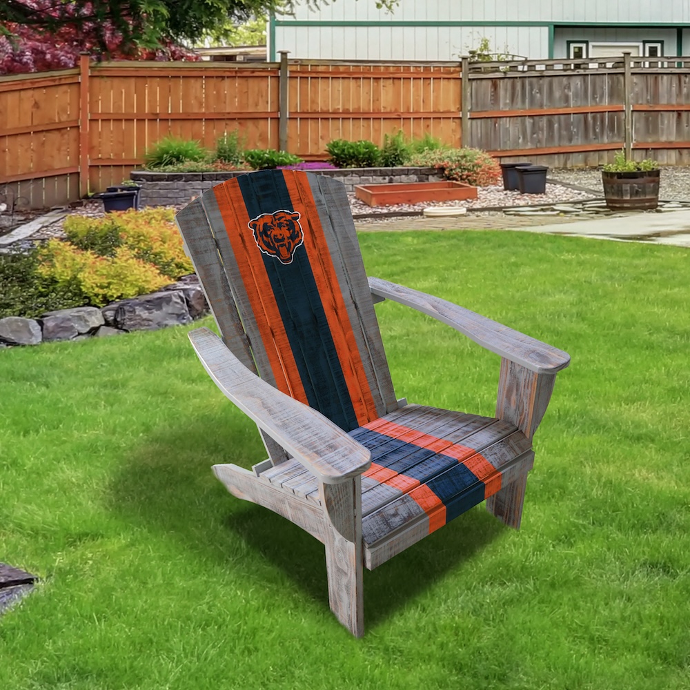 Chicago Bears Wooden Adirondack Chair