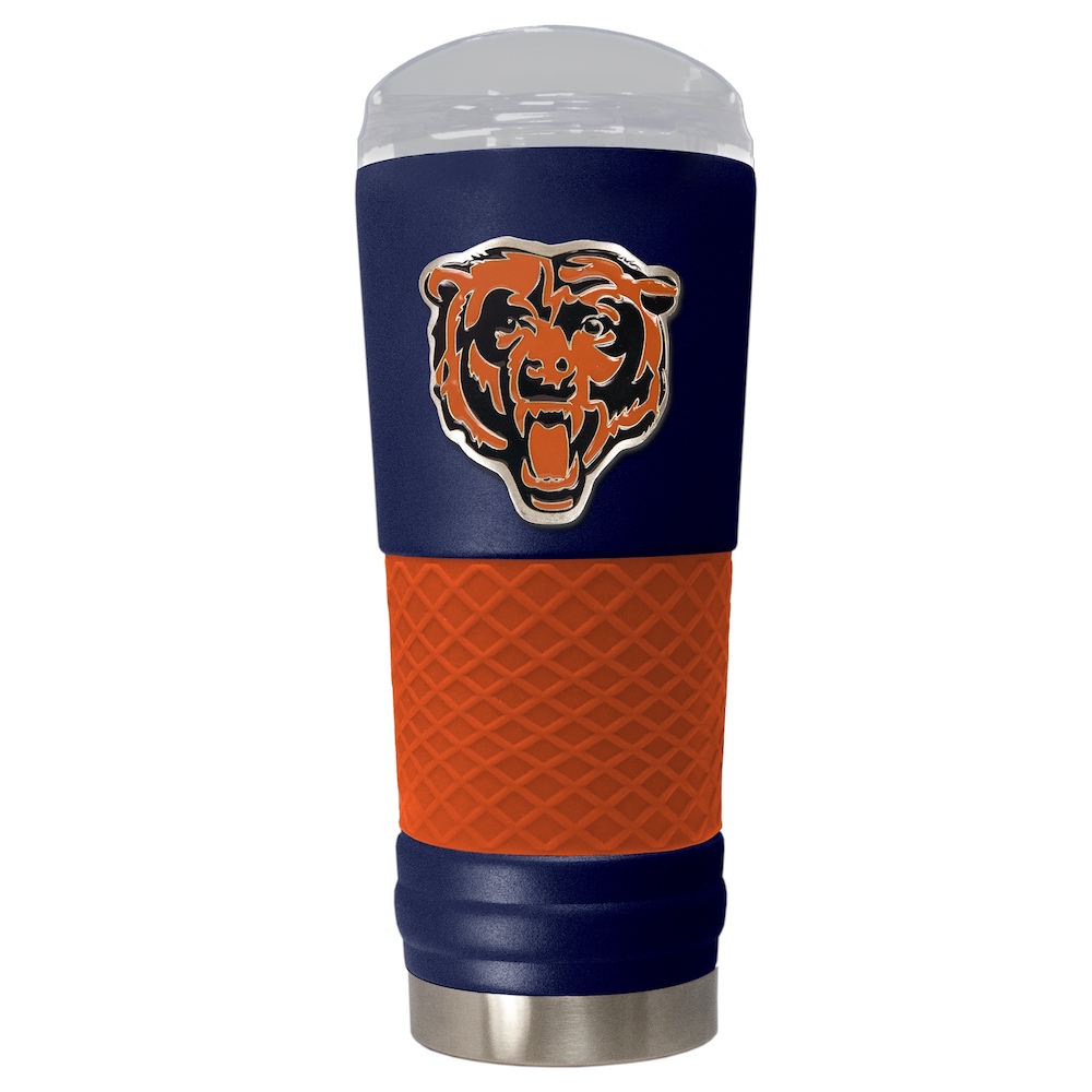 Chicago Bears 24 oz DRAFT SERIES NFL Powder Coated Insulated Travel Tumbler