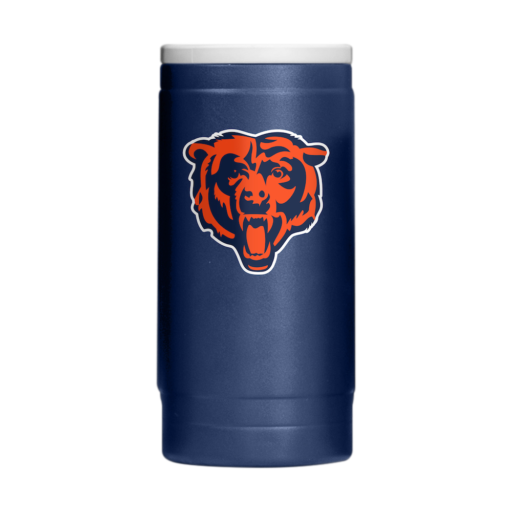 Chicago Bears Powder Coated 12 oz. Slim Can Coolie