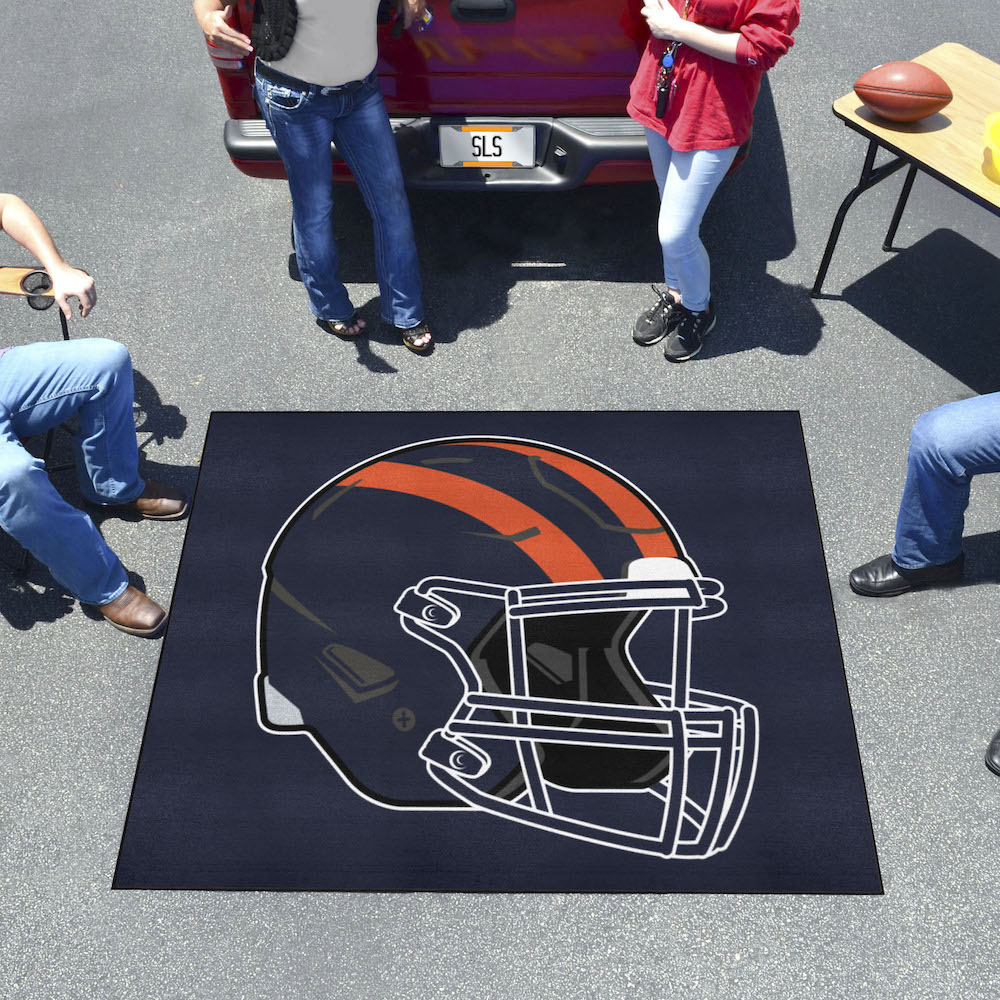 Chicago Bears TAILGATER 60 x 72 Rug - Throwback Helmet