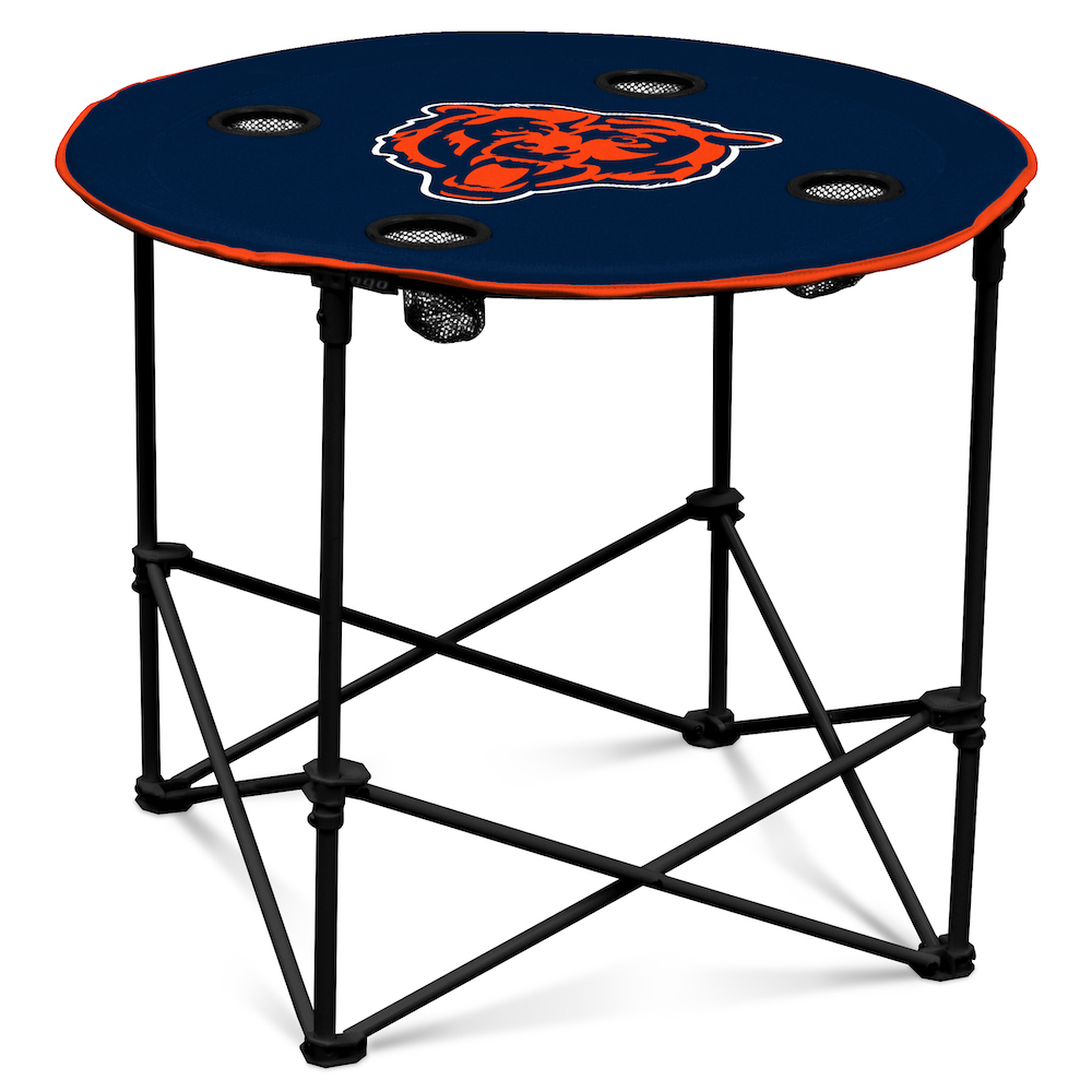 Chicago Bears Round Tailgate Table