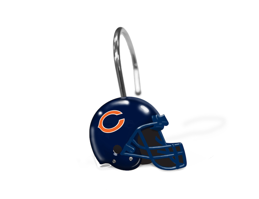 Chicago Bears Shower Curtain Rings