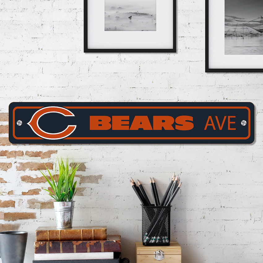 Chicago Bears Street Sign