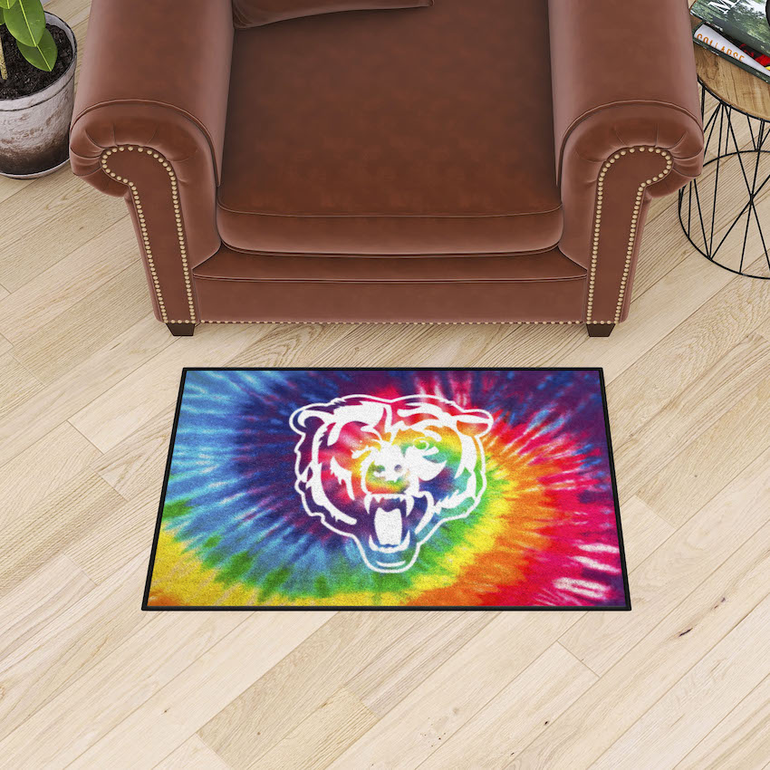 Chicago Bears TIE-DIE 20 x 30 Starter Floor Mat