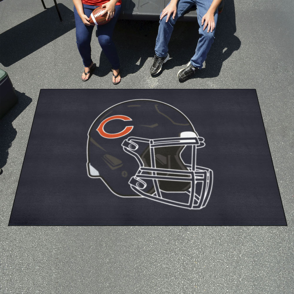 Chicago Bears ULTI-MAT 60 x 96 Rug - Helmet Logo