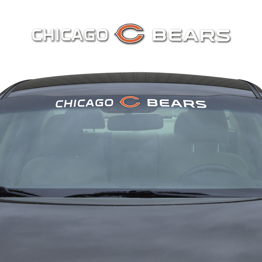 Chicago Bears Windshield Decal