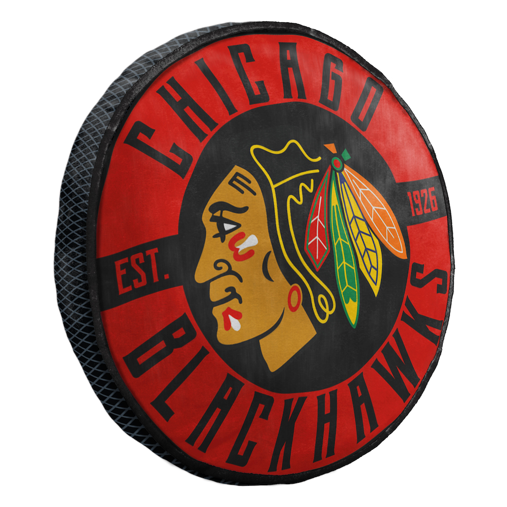 Chicago Blackhawks Travel Cloud Pillow - 15 inch