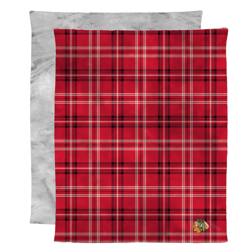 Chicago Blackhawks 2 Ply MINK Throw Blanket