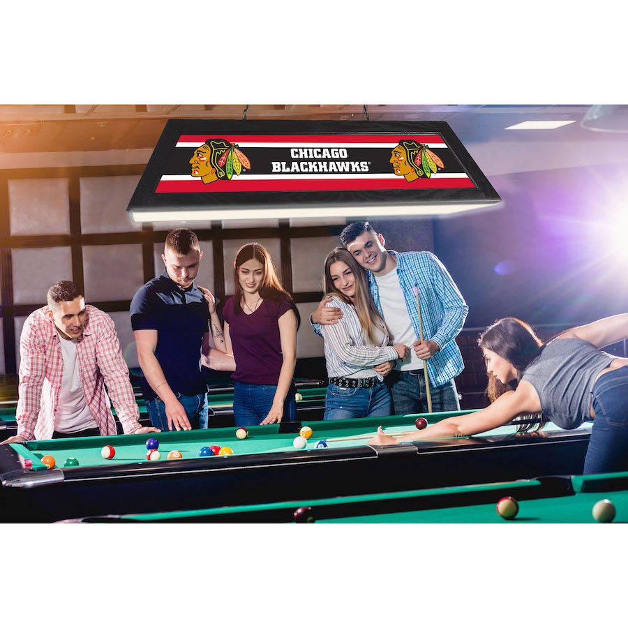 Chicago Blackhawks 42 Inch Billiards Lamp