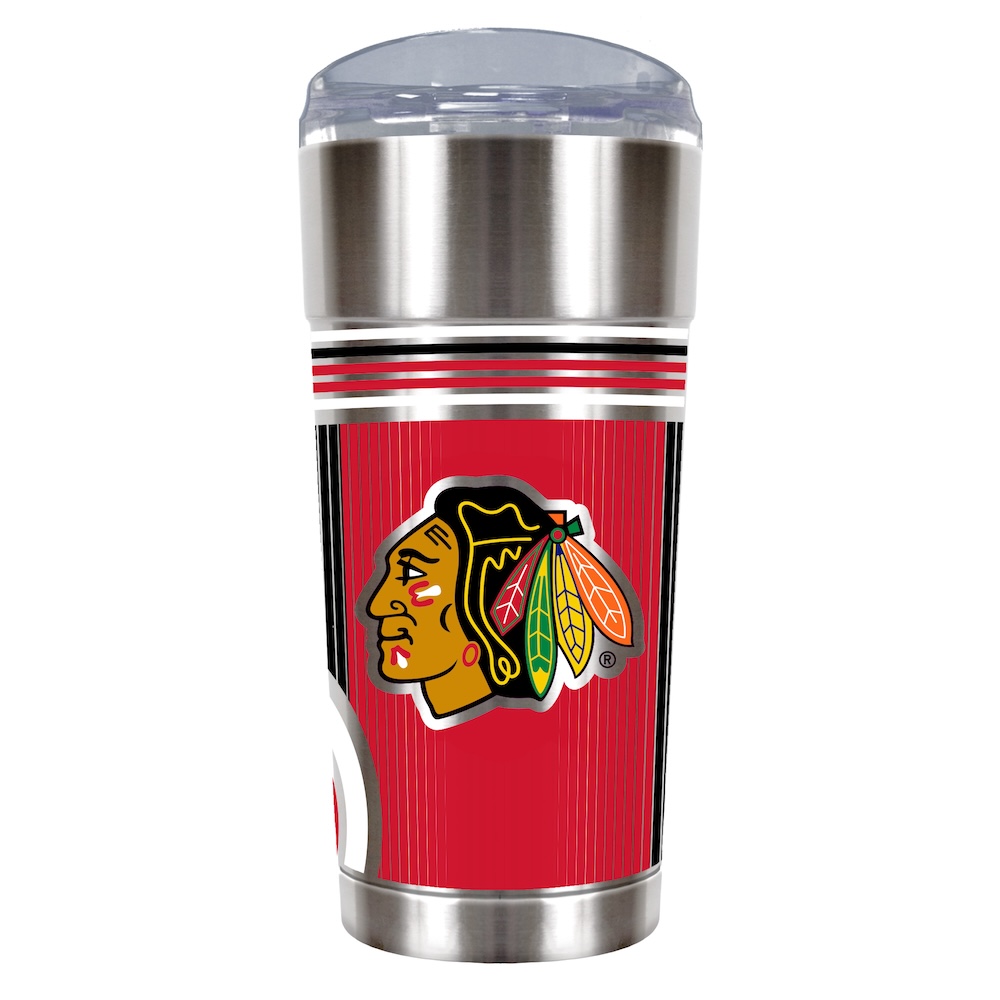 Chicago Blackhawks COOL VIBES 24 oz Eagle Travel Tumbler