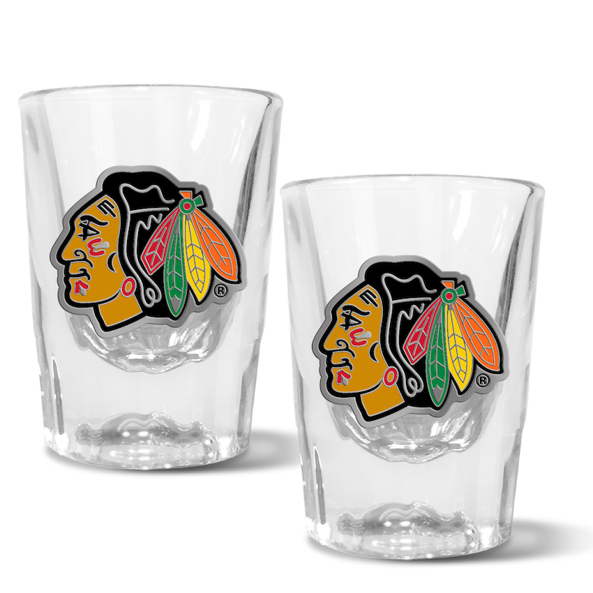 Chicago Blackhawks 2pc Prism Shot Set