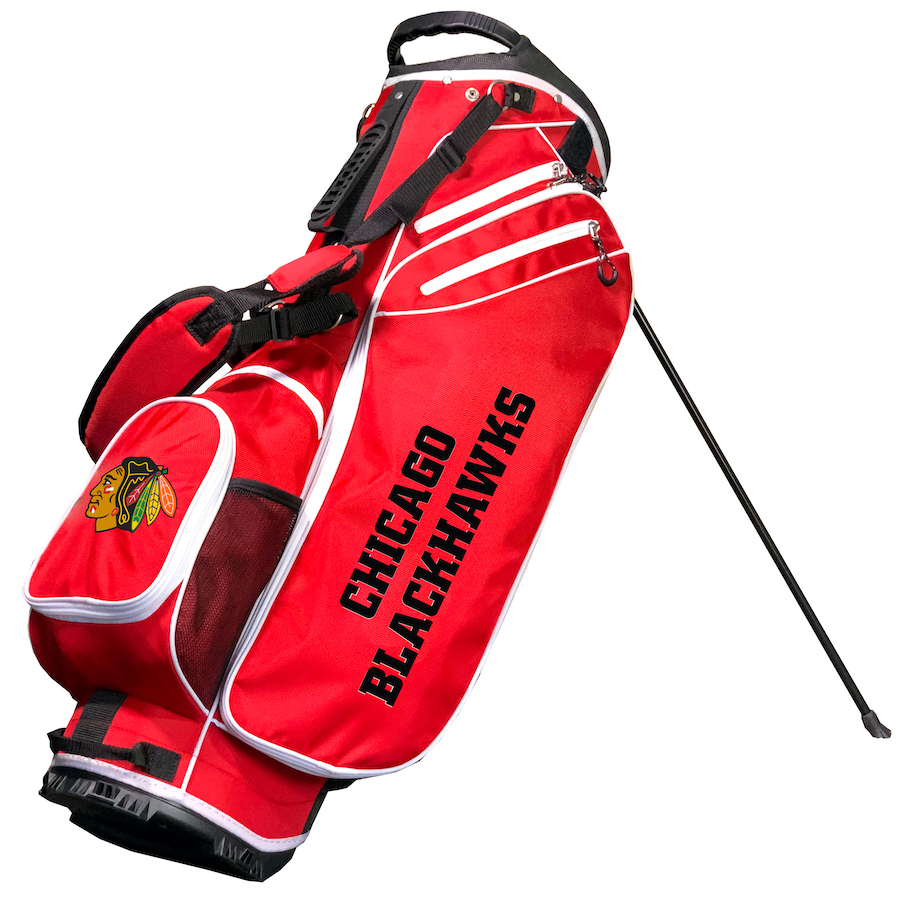 Chicago Blackhawks BIRDIE Golf Bag with Built in Stand