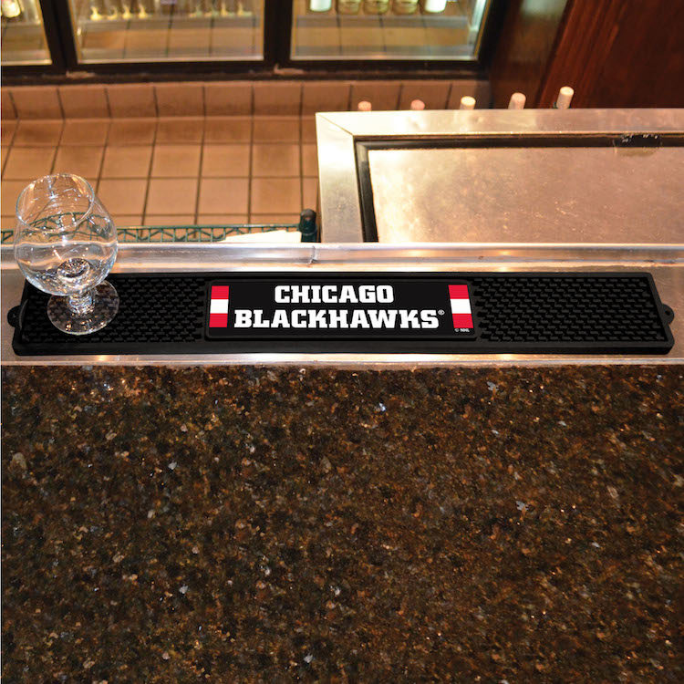 Chicago Blackhawks Bar Drink Mat