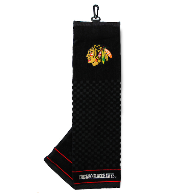 Chicago Blackhawks Embroidered Golf Towel