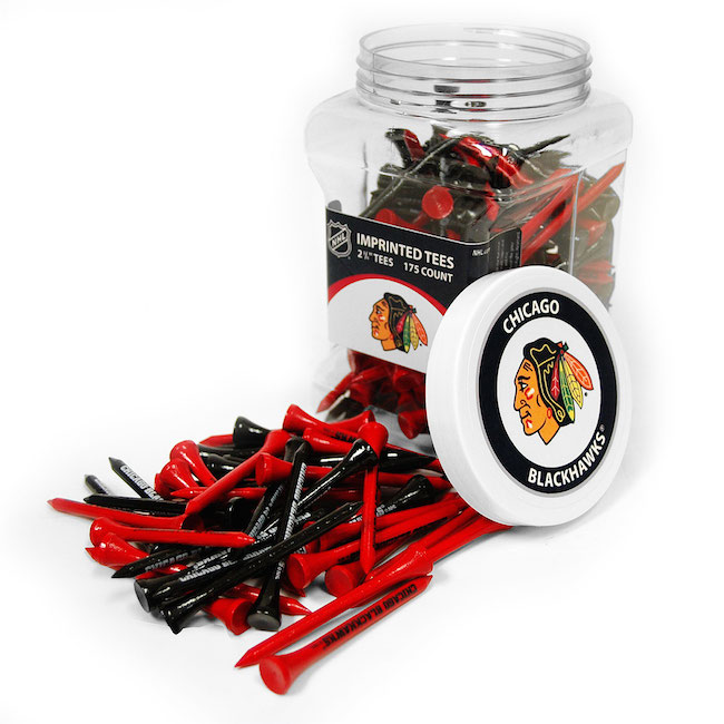 Chicago Blackhawks 175 imprinted Tee Jar