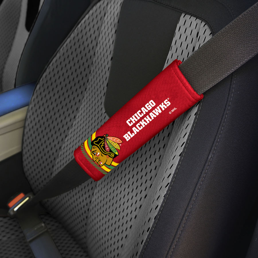 Chicago Blackhawks RALLY Seatbelt Pad (set of 2)