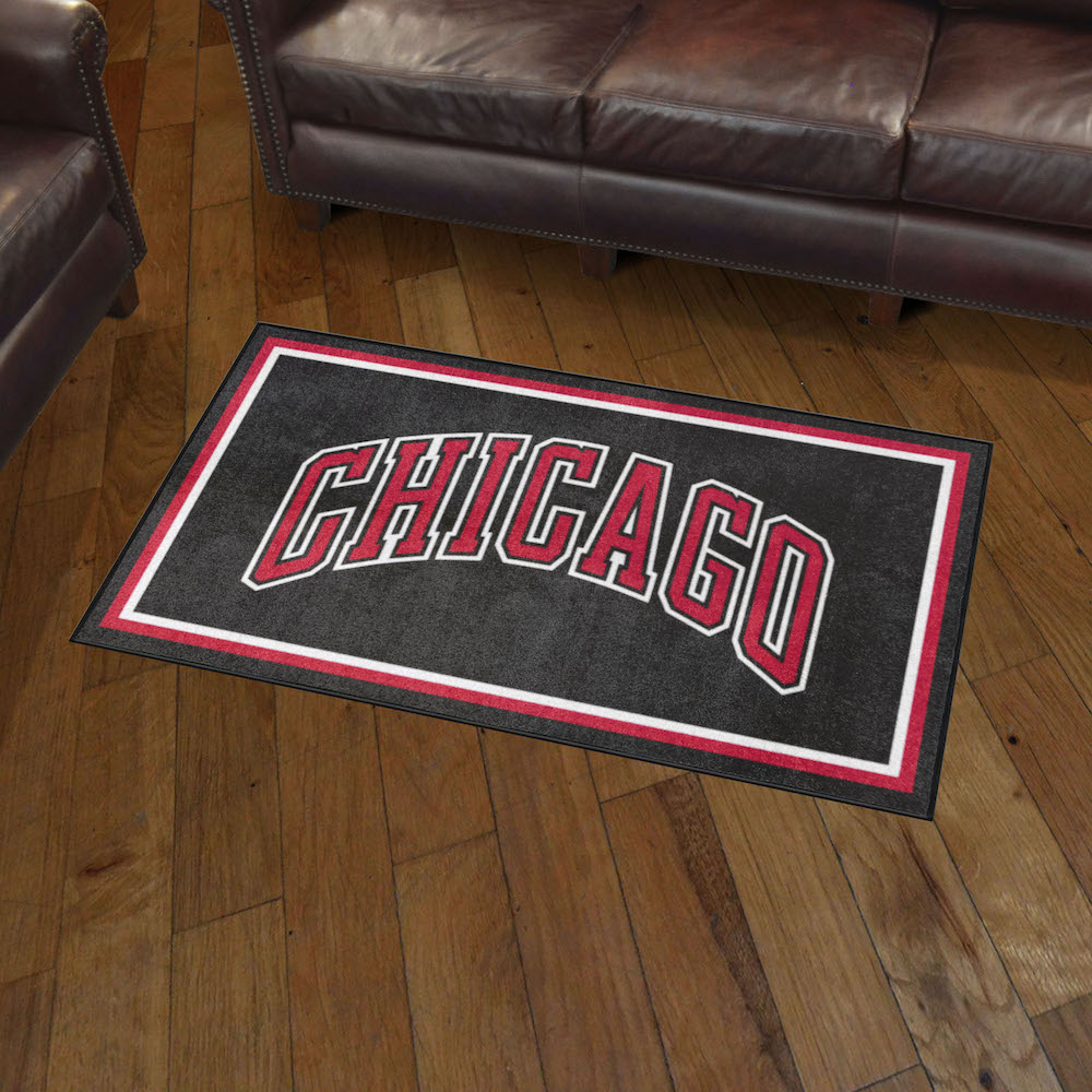 Chicago Bulls 3x5 Area Rug - 2nd Logo