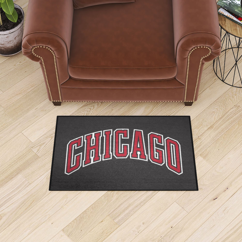 Chicago Bulls 20 x 30 STARTER Floor Mat - 2nd Logo