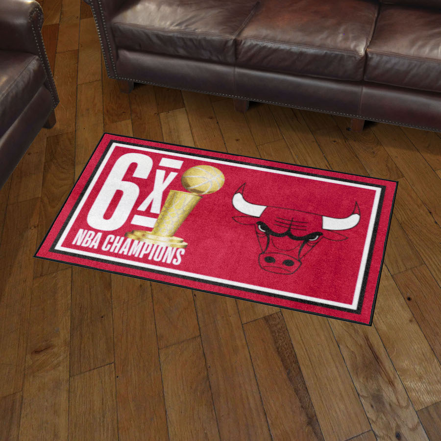 Chicago Bulls 3 x 5 DYNASTY Area Rug