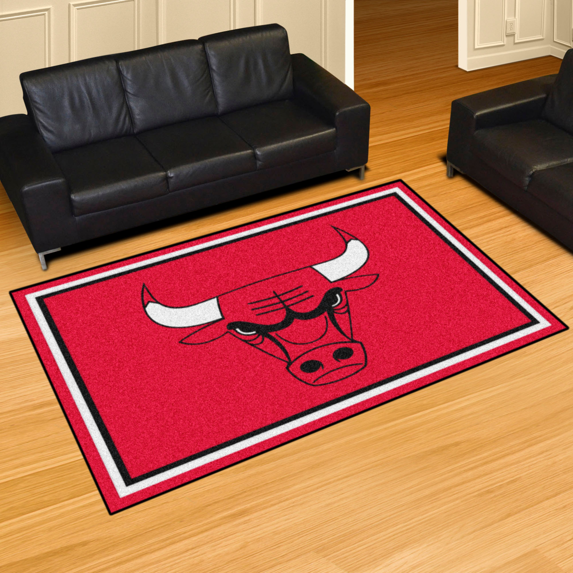 Chicago Bulls 5x8 Area Rug