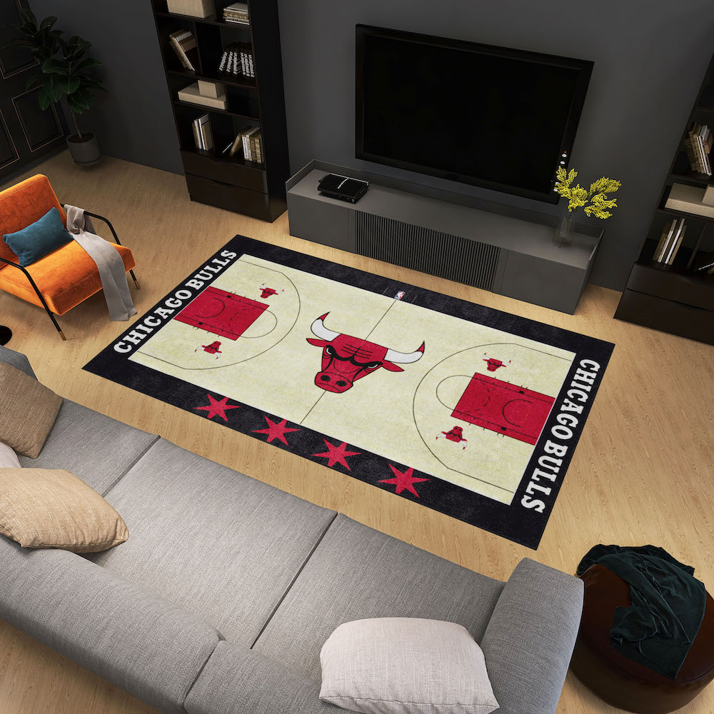 Chicago Bulls 6x10 Ft Ultra Plush Area Rug